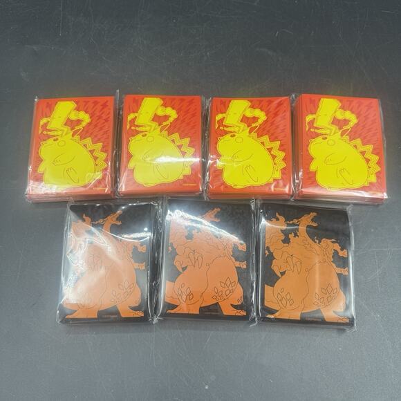 Pokemon ETB Sleeves Sealed Lot Of 7 Champions Path & Vivid Voltage ETB Sleeves - Picture 1 of 2